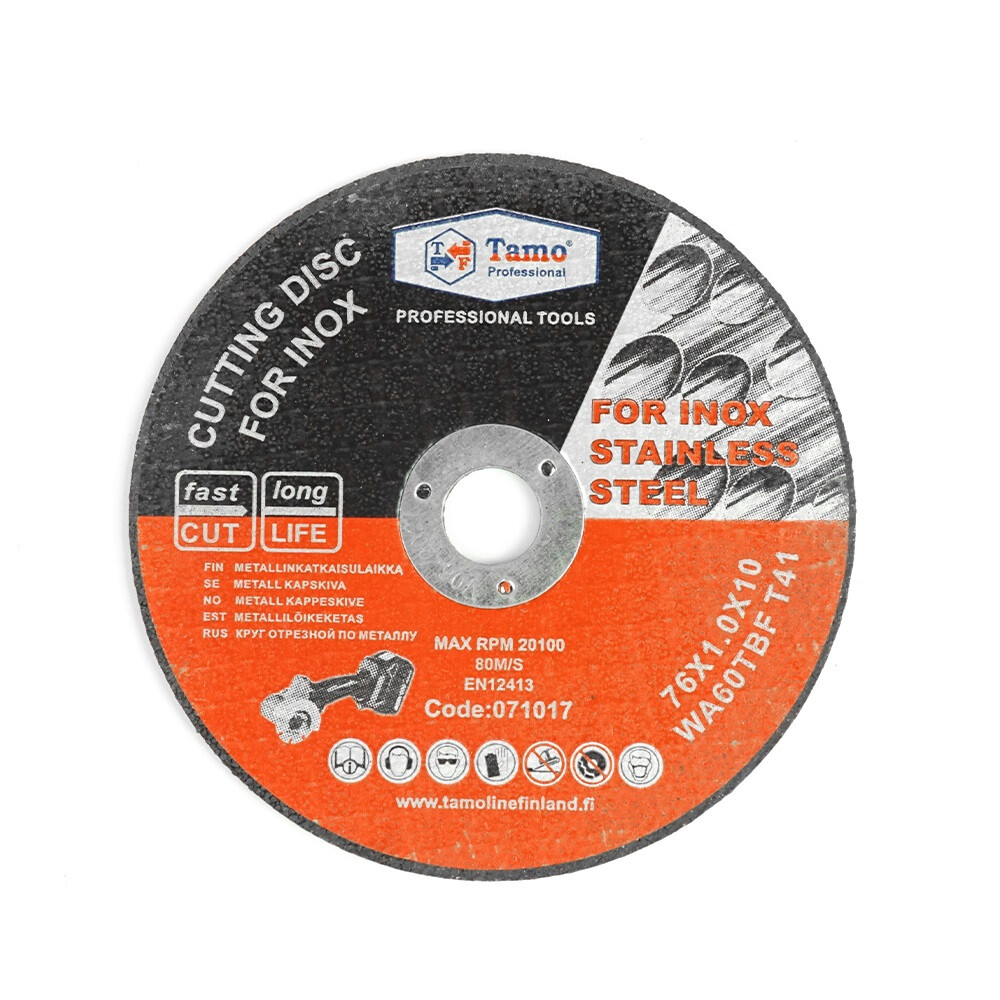 TAMO METAL CUTTING DISC INOX 125/0,8 MM 5KPL