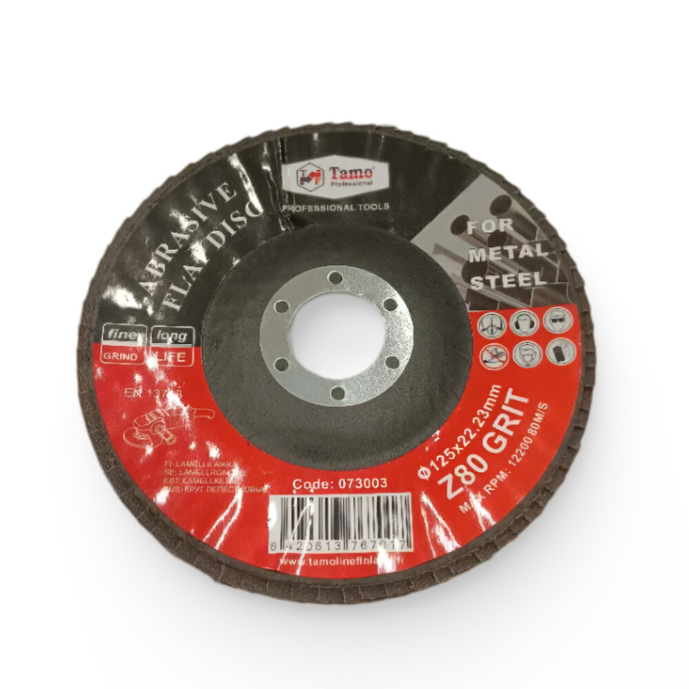 TAMO FLAP DISC 125MM K80