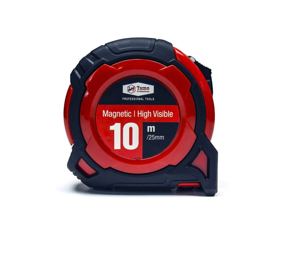 TAMO TAPE MEASURE HI VIS MAGN 10 M