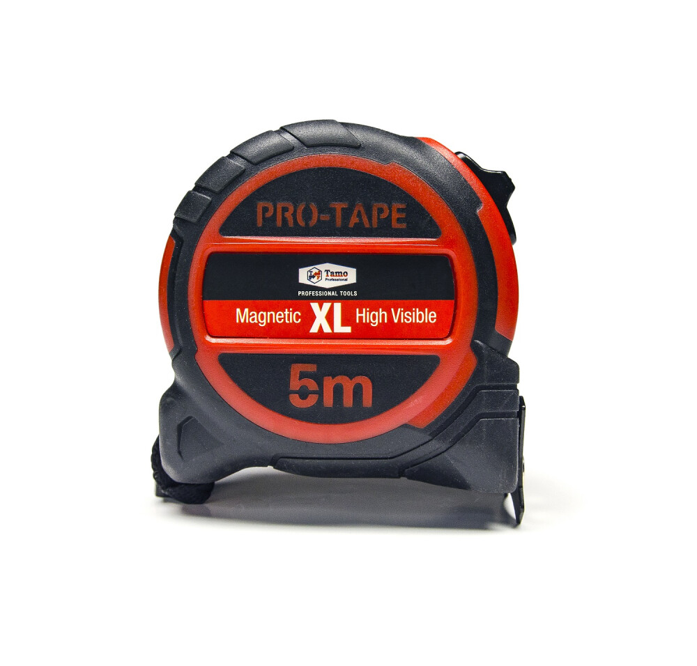 TAMO TAPE MEASURE HI VIS MAGN 5 M XL