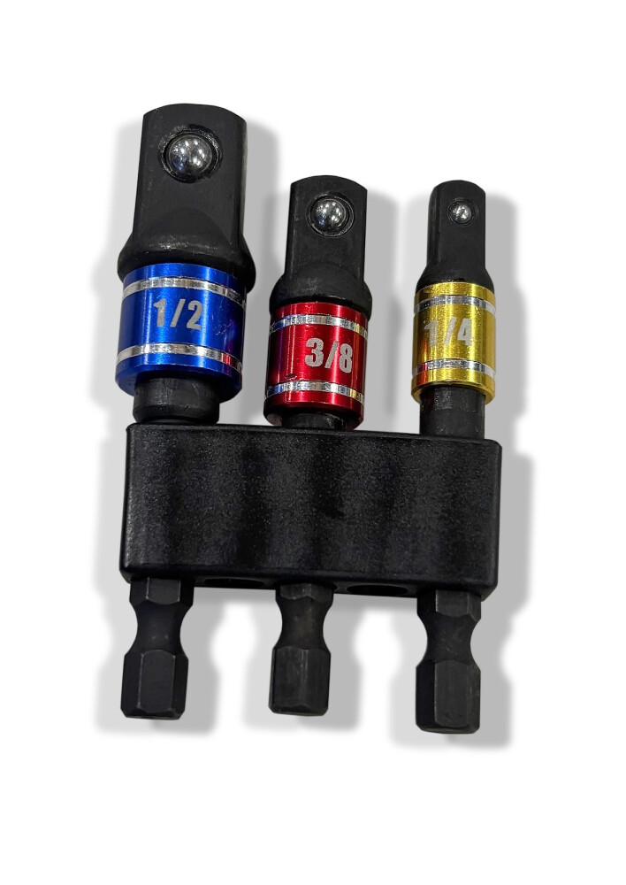 TAMO HEX SOCKET ADAPTER SET 3PCS