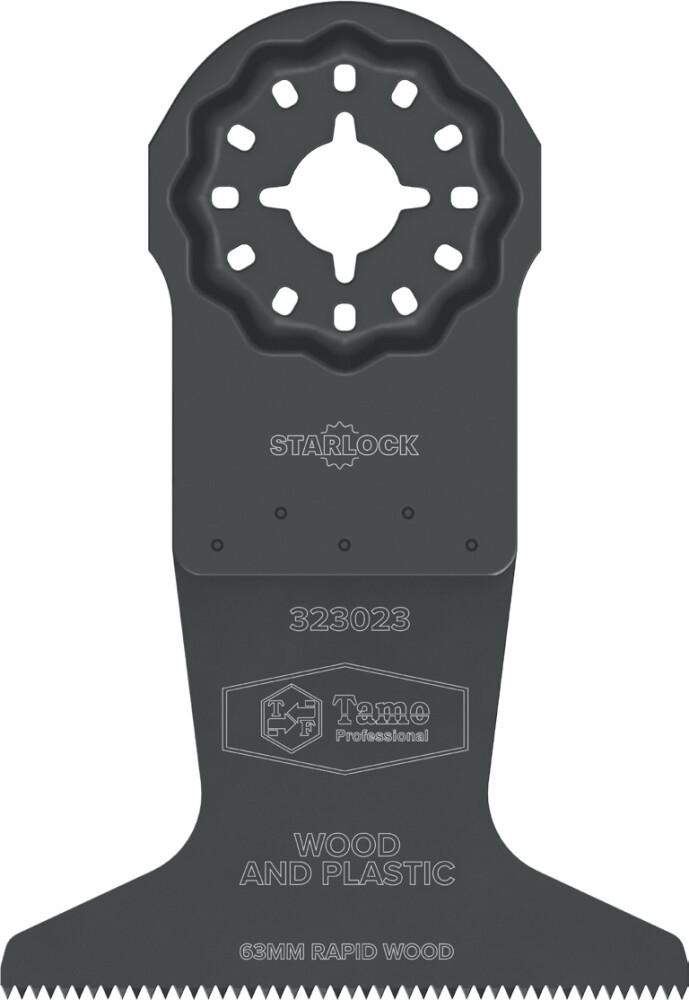 TAMO MULTITOOL BLADE STARLOCK WOOD 63MM 3PCS