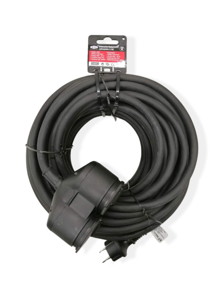 TAMO JATKOJOHTO 2-OSAINEN 20M H07RN-F 3G2.5 IP44