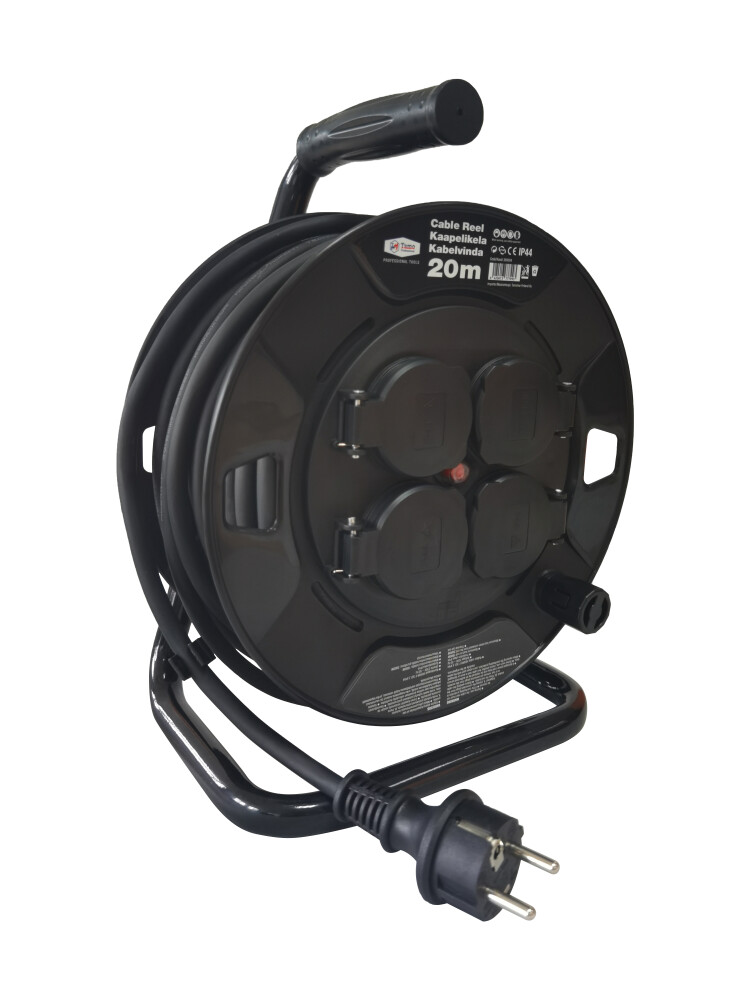 TAMO CABLE REEL 4-OS 20M H05RR-F 3G1.5 IP44