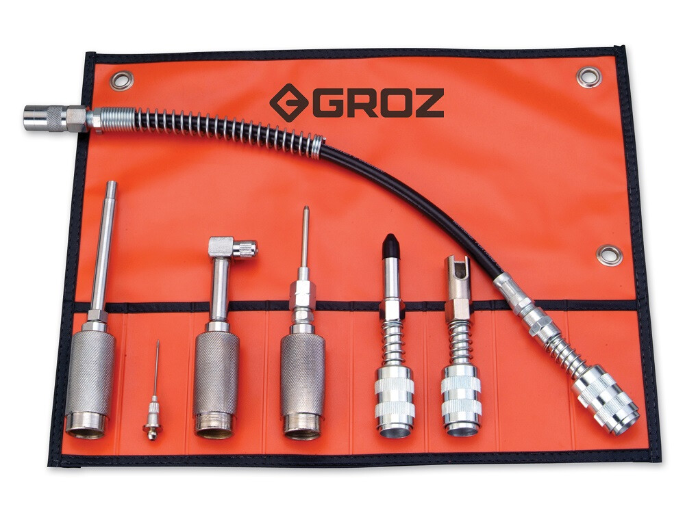 GROZ EZEE-LUBE KIT : 7 QUICK CONNECT DISPENSER