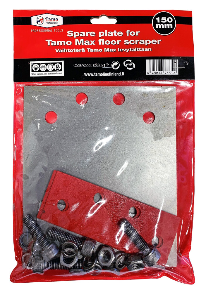TAMO SPARE PLATE FOR FLOOR SCRAPER 150MM