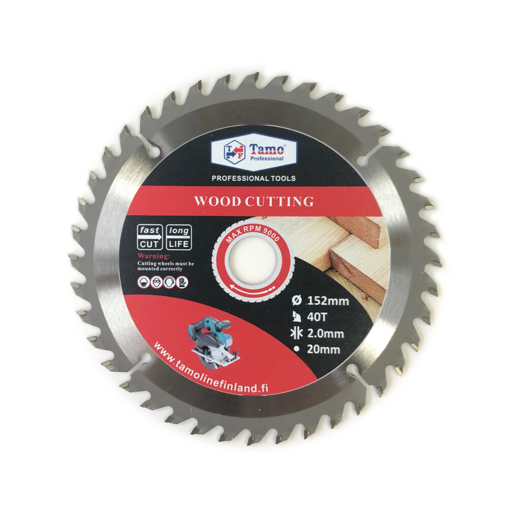 TAMO CIRCULAR SAW BLADE FOR WOOD 152/20 MM 40T
