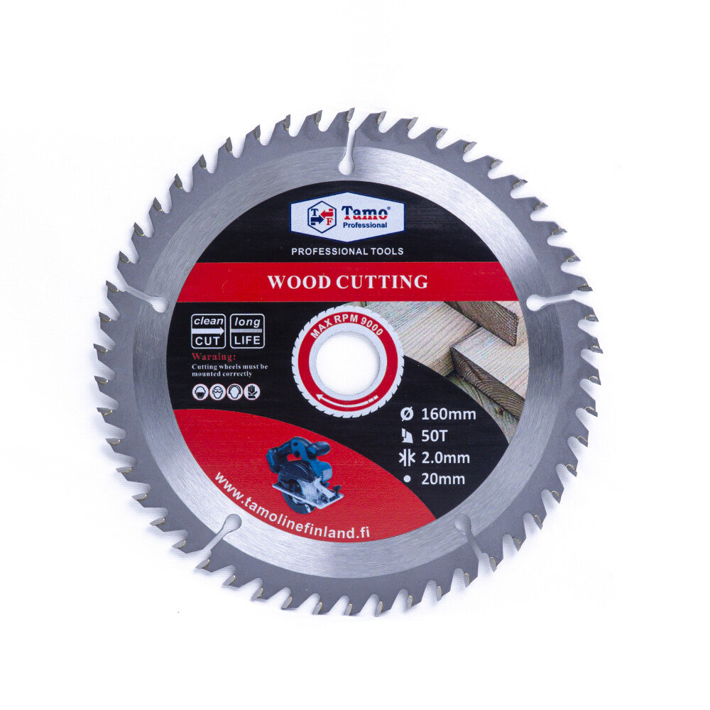 TAMO CIRCULAR SAW BLADE FOR WOOD 160/20 MM 50T