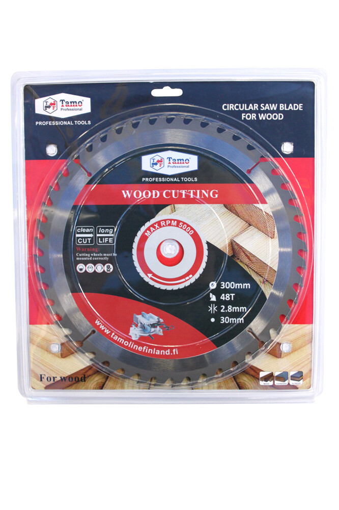 TAMO CIRCULAR SAW BLADE FOR WOOD 300/30 MM 48T
