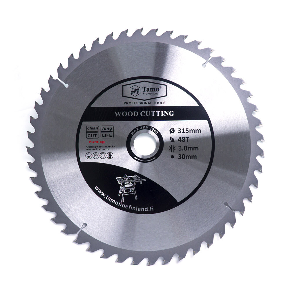 TAMO CIRCULAR SAW BLADE FOR WOOD 315/30 MM 48T