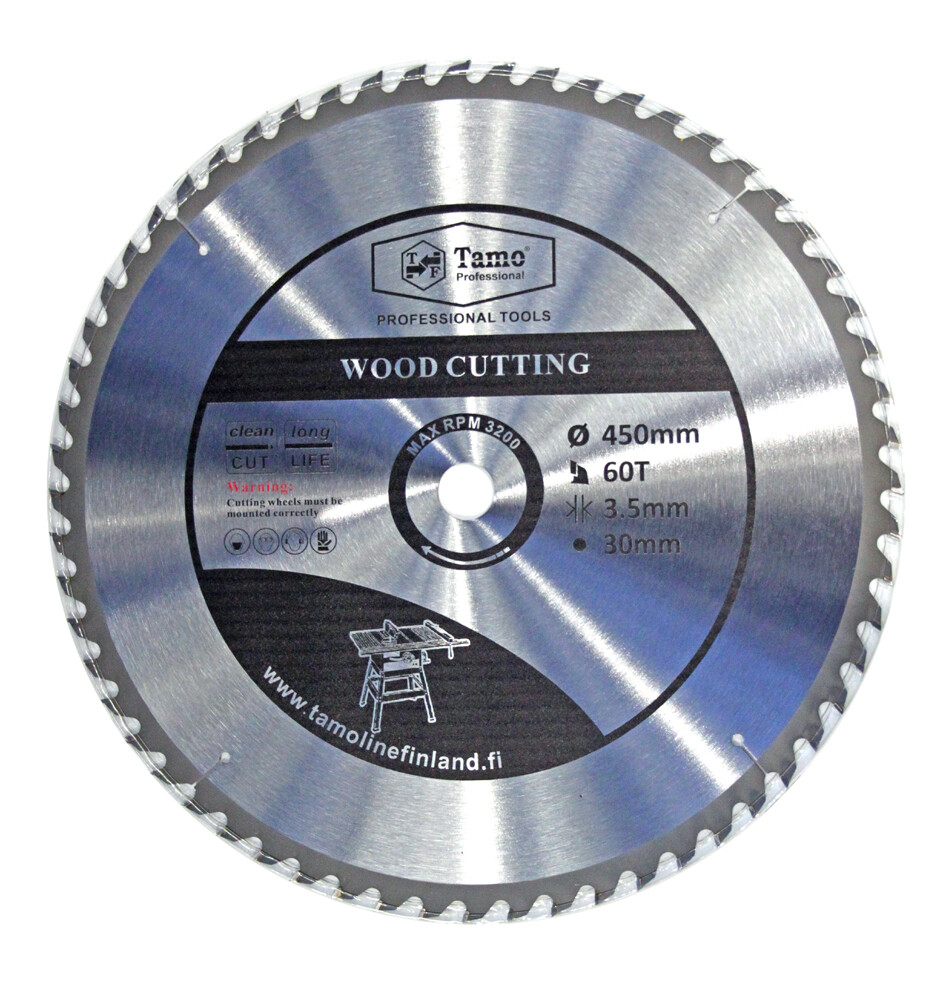 TAMO CIRCULAR SAW BLADE FOR WOOD 450/30 MM 60T