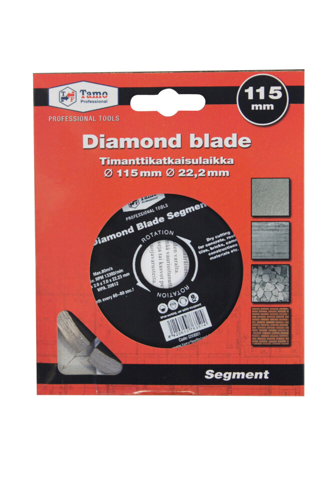 TAMO DIAMOND DISC SEGMENT 115 MM