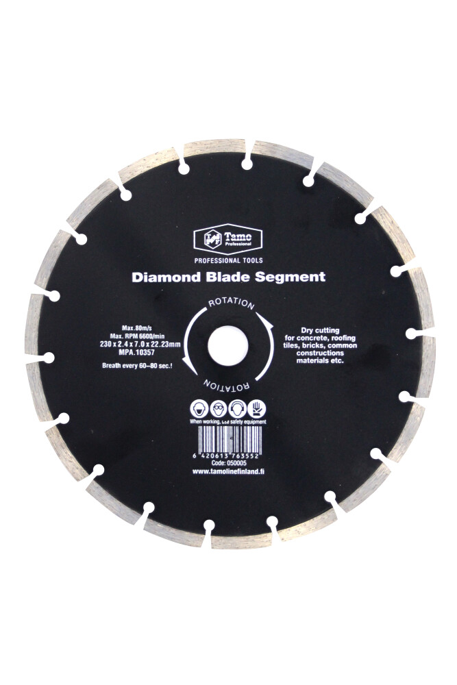 TAMO DIAMOND DISC SEGMENT 230 MM