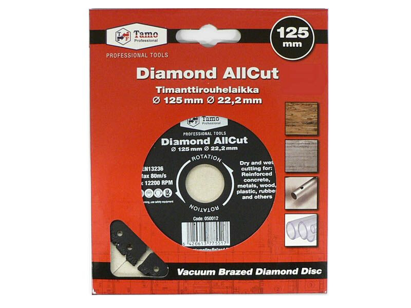 TAMO DIAMOND GRIT DISC ALLCUT 125 MM