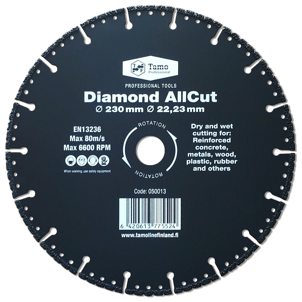 TAMO DIAMOND GRIT DISC ALLCUT 230 MM