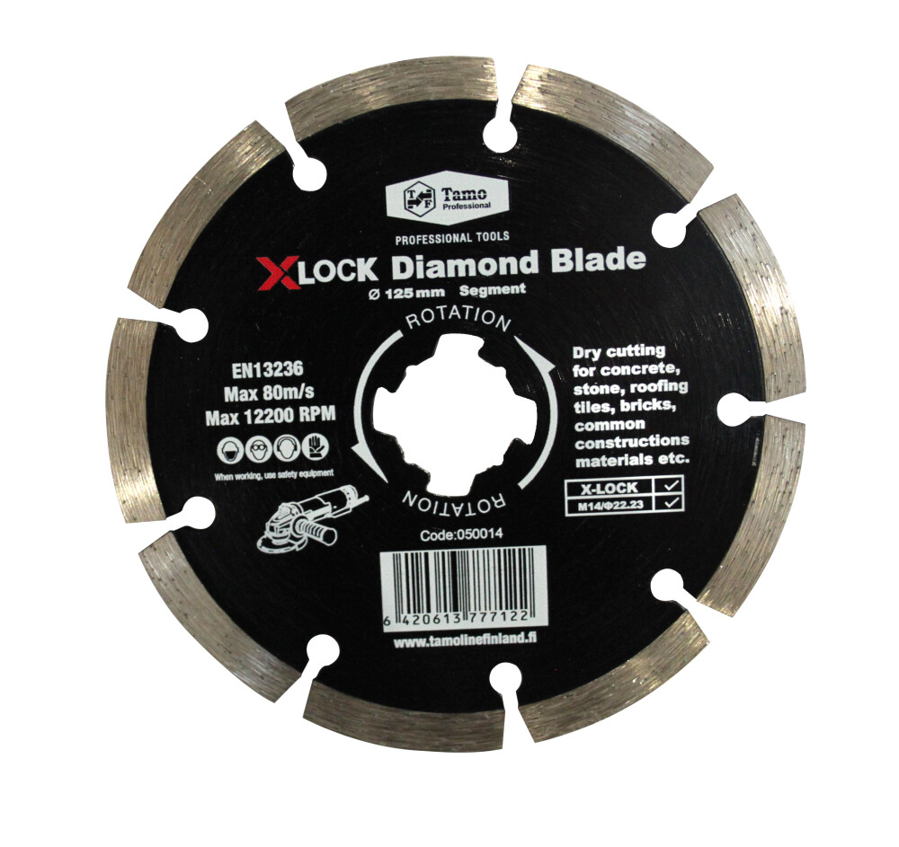 Afbeelding voor TAMO DIAMOND DISC SEGMENTED X-LOCK