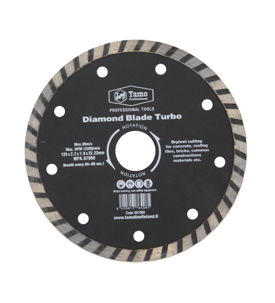 TAMO DIAMOND DISC TURBO 125 MM