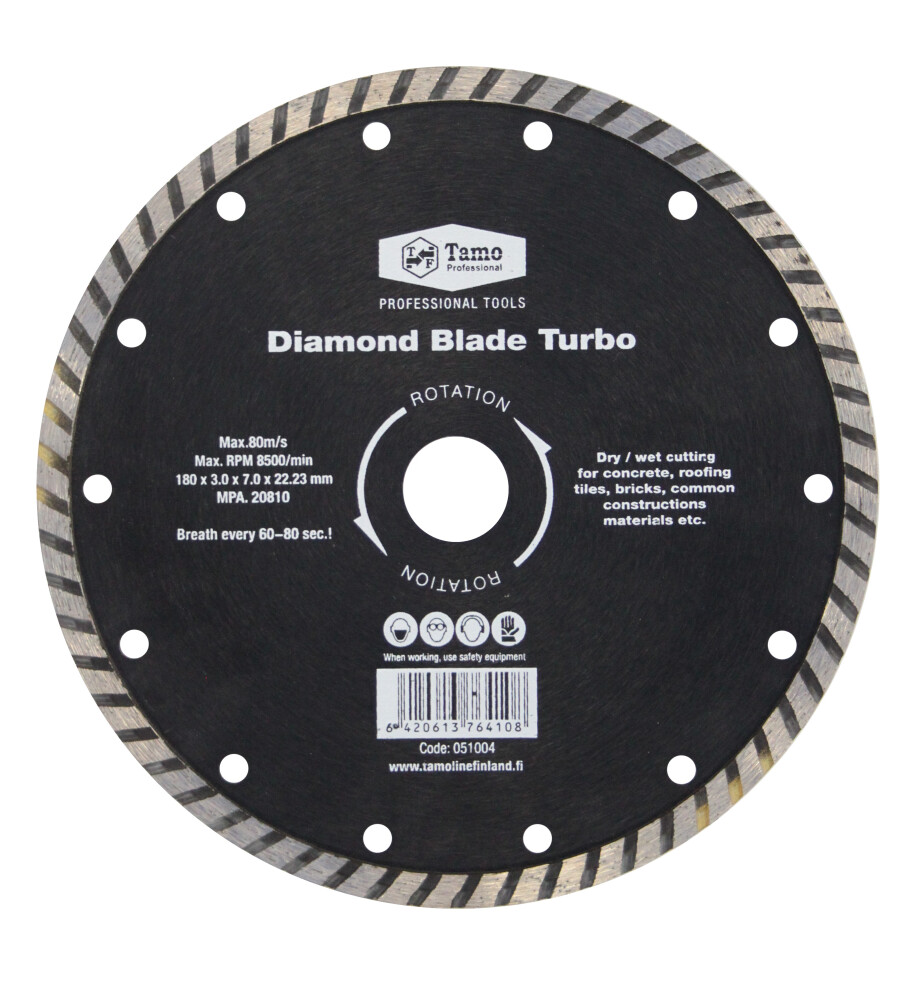 TAMO DIAMOND DISC TURBO 180 MM