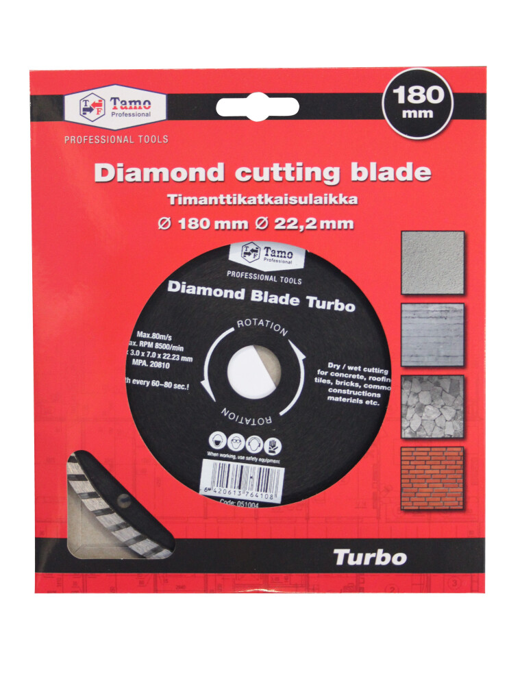 TAMO DIAMOND DISC TURBO 180 MM