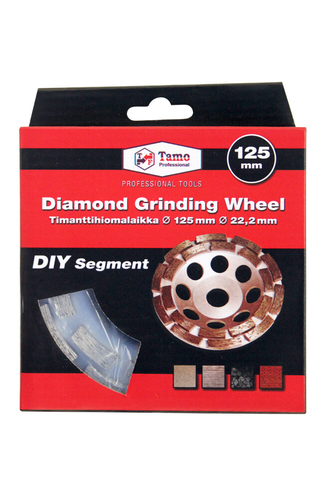TAMO GRINDING DISC SEGMENTED BSC 125 MM TAMO GRINDING DISC SEGMENTED BSC 125 MM