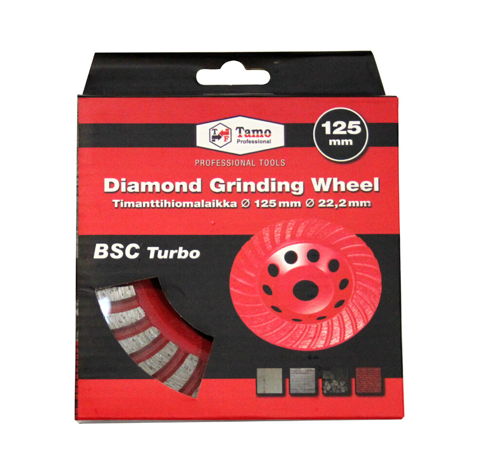 TAMO GRINDING DISC TURBO BSC 125 MM
