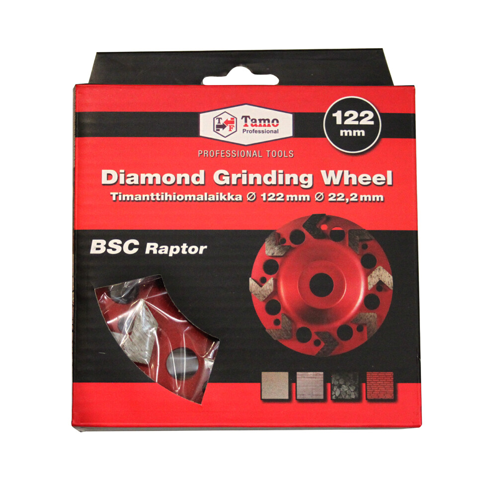 TAMO GRINDING DISC RAPTOR BCS 122 MM
