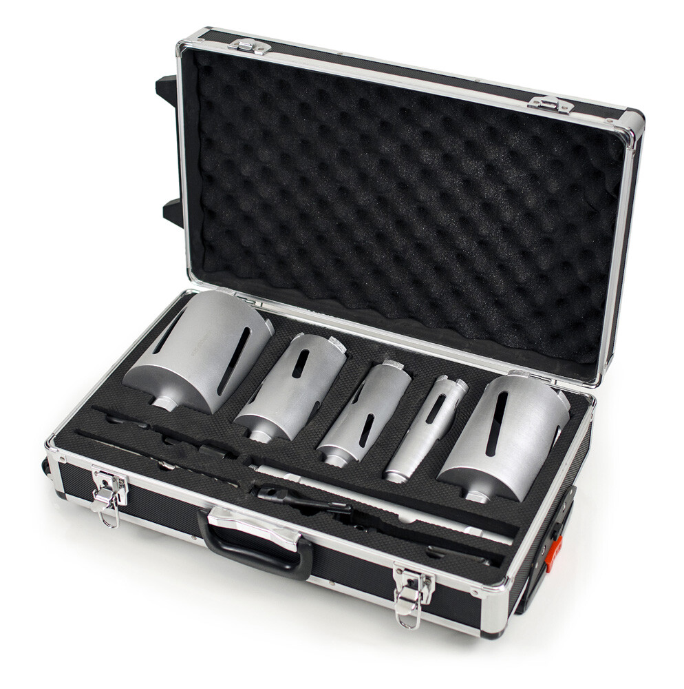 CORE BIT SET 40, 60, 80, 100,120 MM CORE BIT SET 40, 60, 80, 100,120 MM