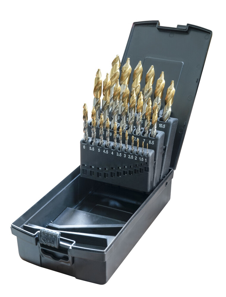 TAMO DRILL SET HSS STEP 25-PCS