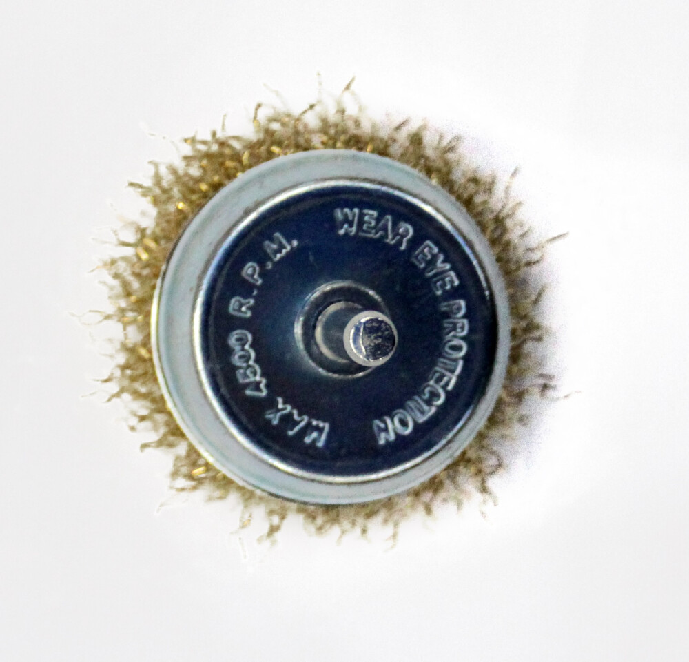 50 MM RADIAL BRUSH WITH MANDREL