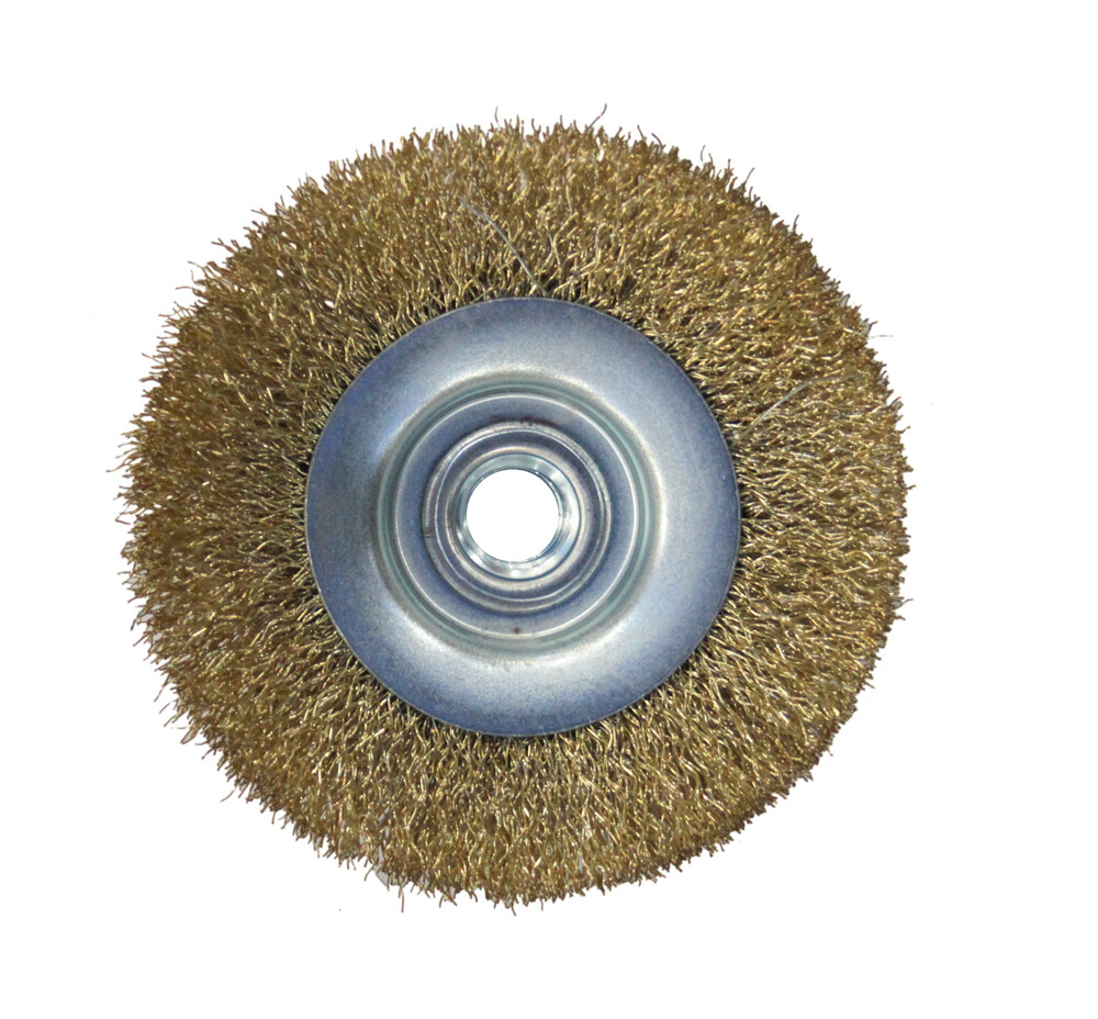 100MM CRIMPED WIRE BRUSH M14