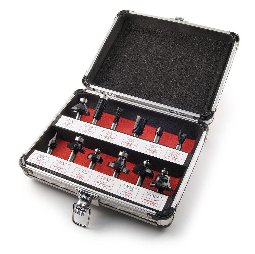 ROUTER BIT SET 12 B