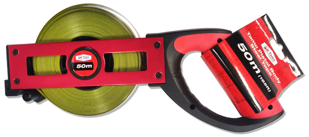 PISTOL BODY STEEL TAPE 50 M