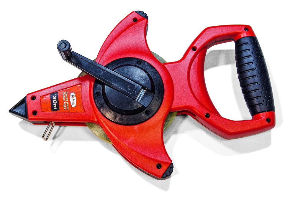 TAMO CROSS REEL STEEL TAPE 30 M