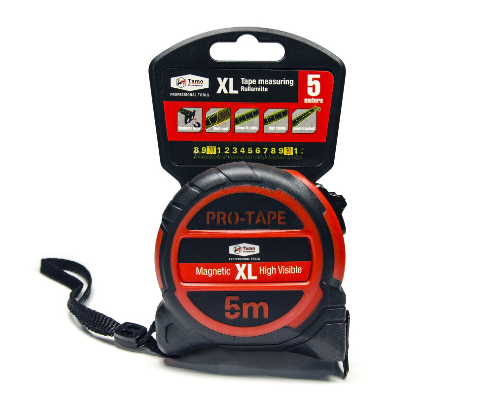 TAMO MEASURING TAPE XL HI VIS 5M