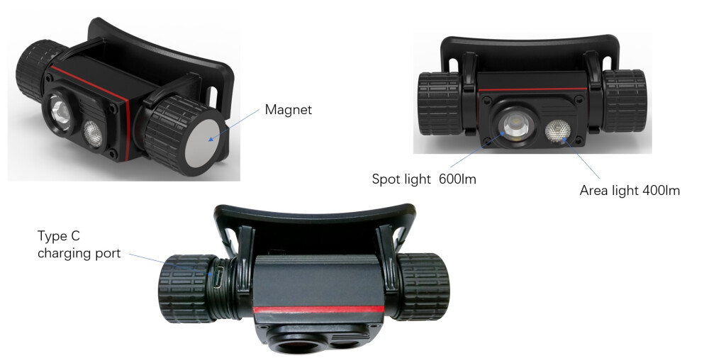 TAMO HEADLIGHT HL1000