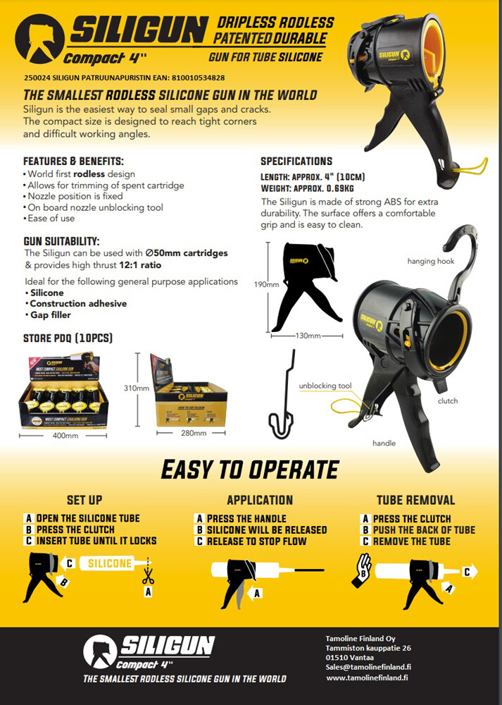 SILIGUN CAULKING GUN
