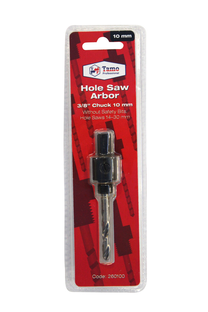 HOLE SAW ARBOR 3/8",  CHUCK 10 MM (3/8")