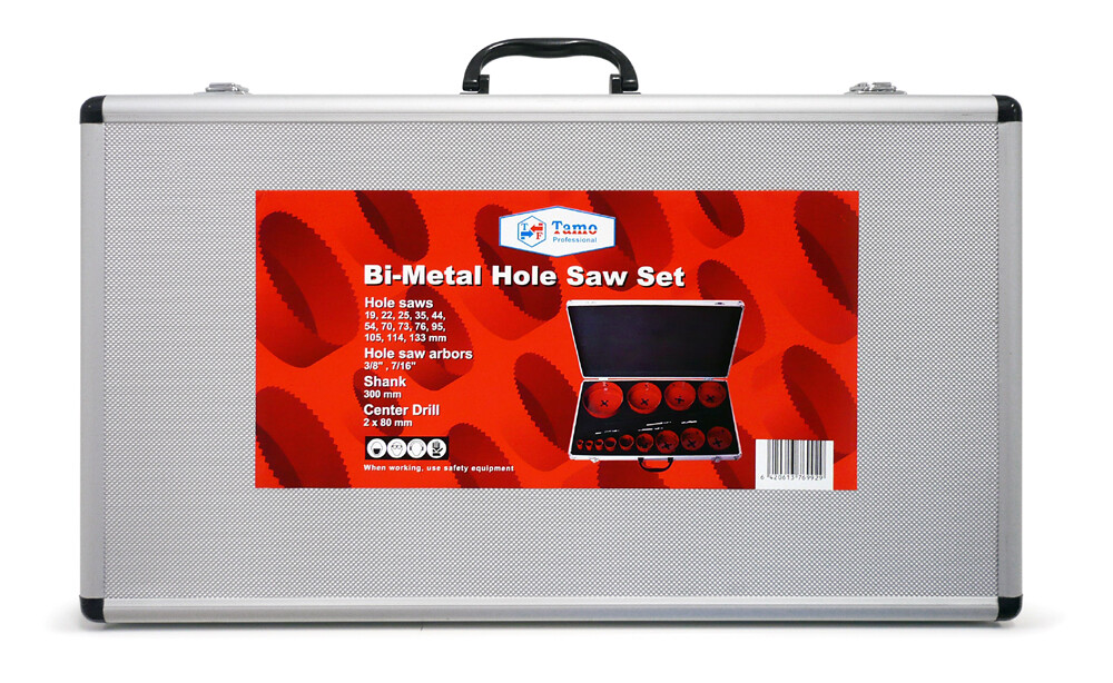 BI-METAL SET IN ALUMINIUM BOX
