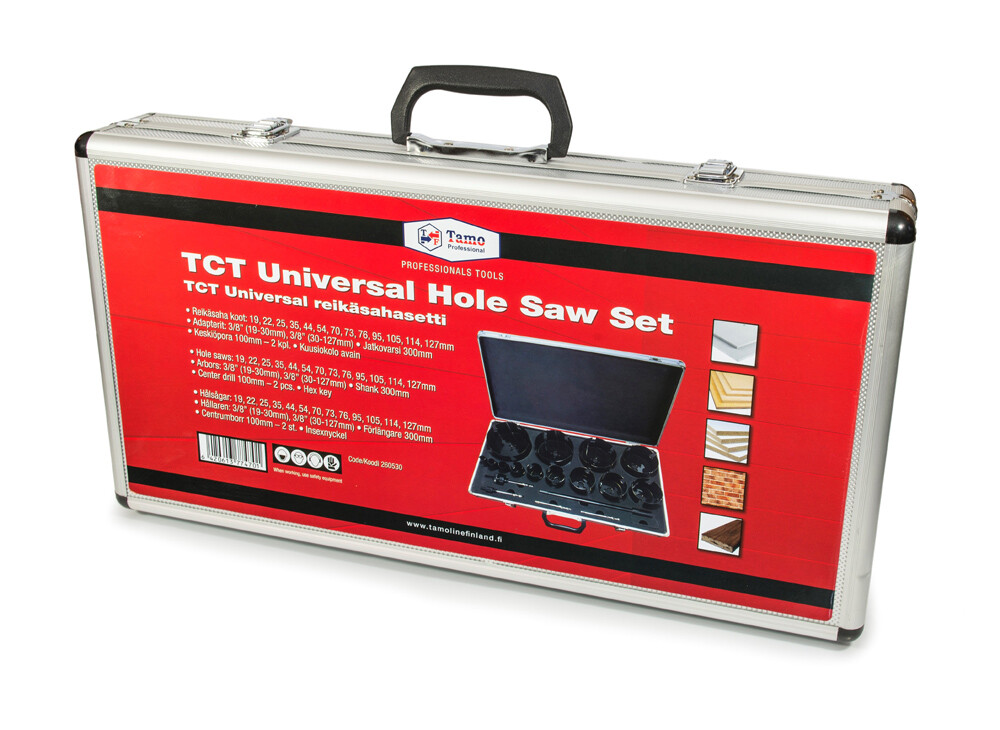 TCT UNIVERSAL SET IN ALUMINIUM BOX