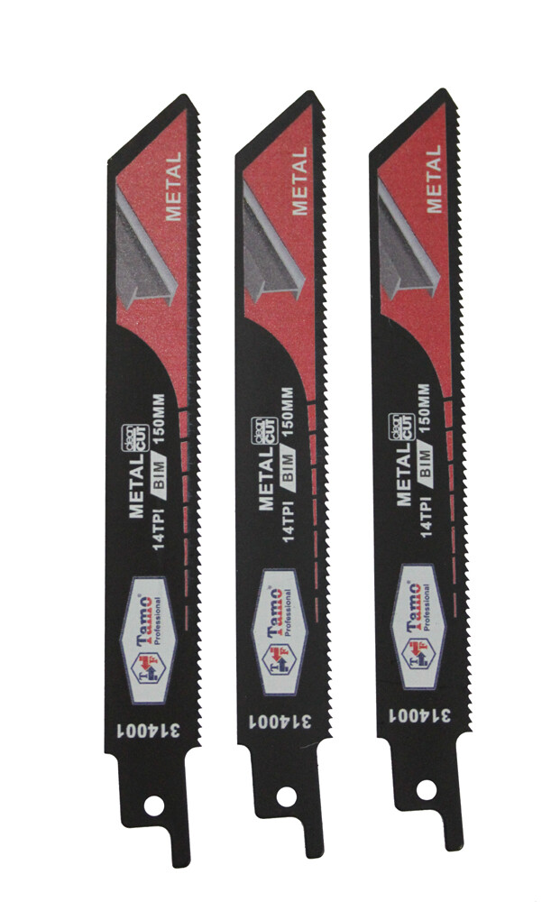 TAMO RECIPROCATING SAW BLADE METAL BIM 150 MM 14T