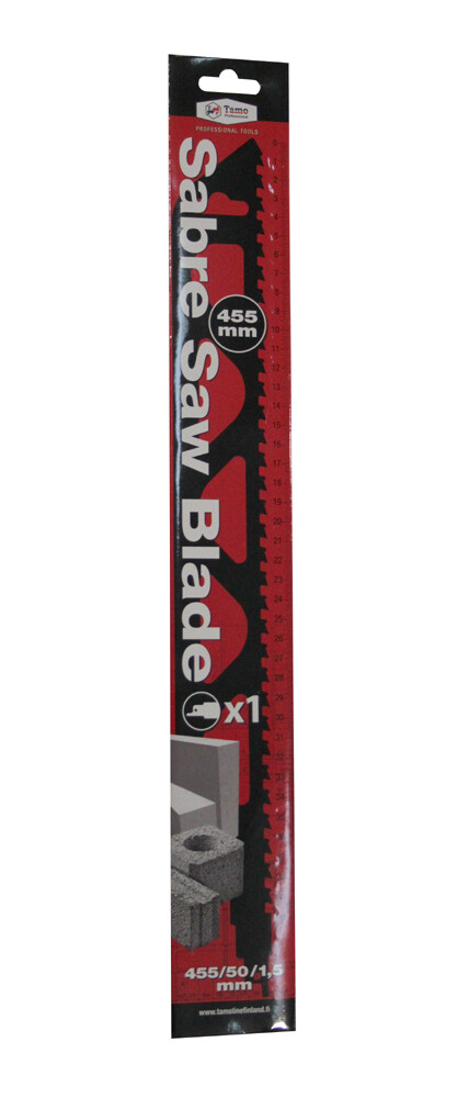 TAMO RECIPROCATING SAW BLADE TCT 455/1,5 MM