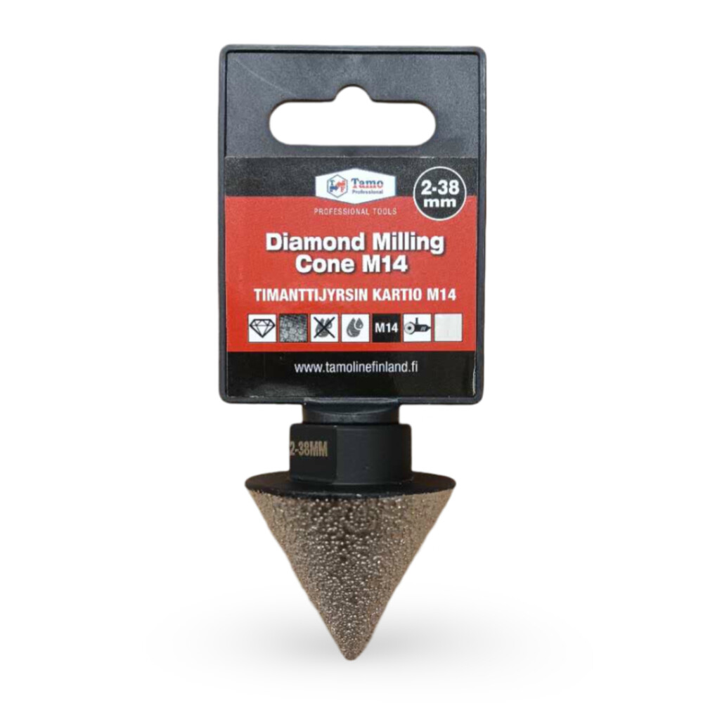TAMO M14 DIAMOND MILLING CONE 2-38MM