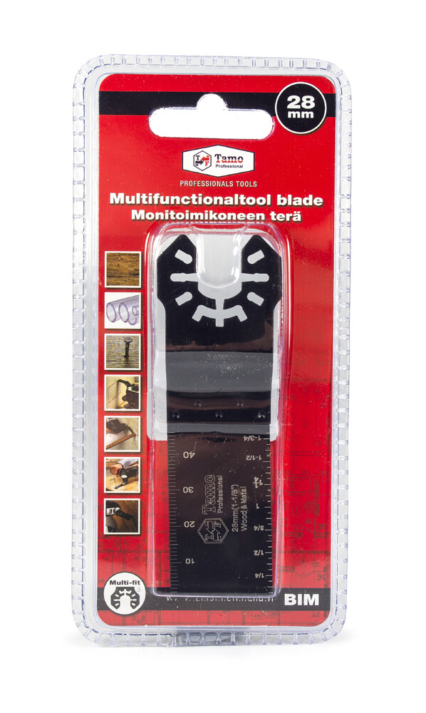 MULTIFUNCTIONAL BLADE TAMO WOOD/METAL 28MM
