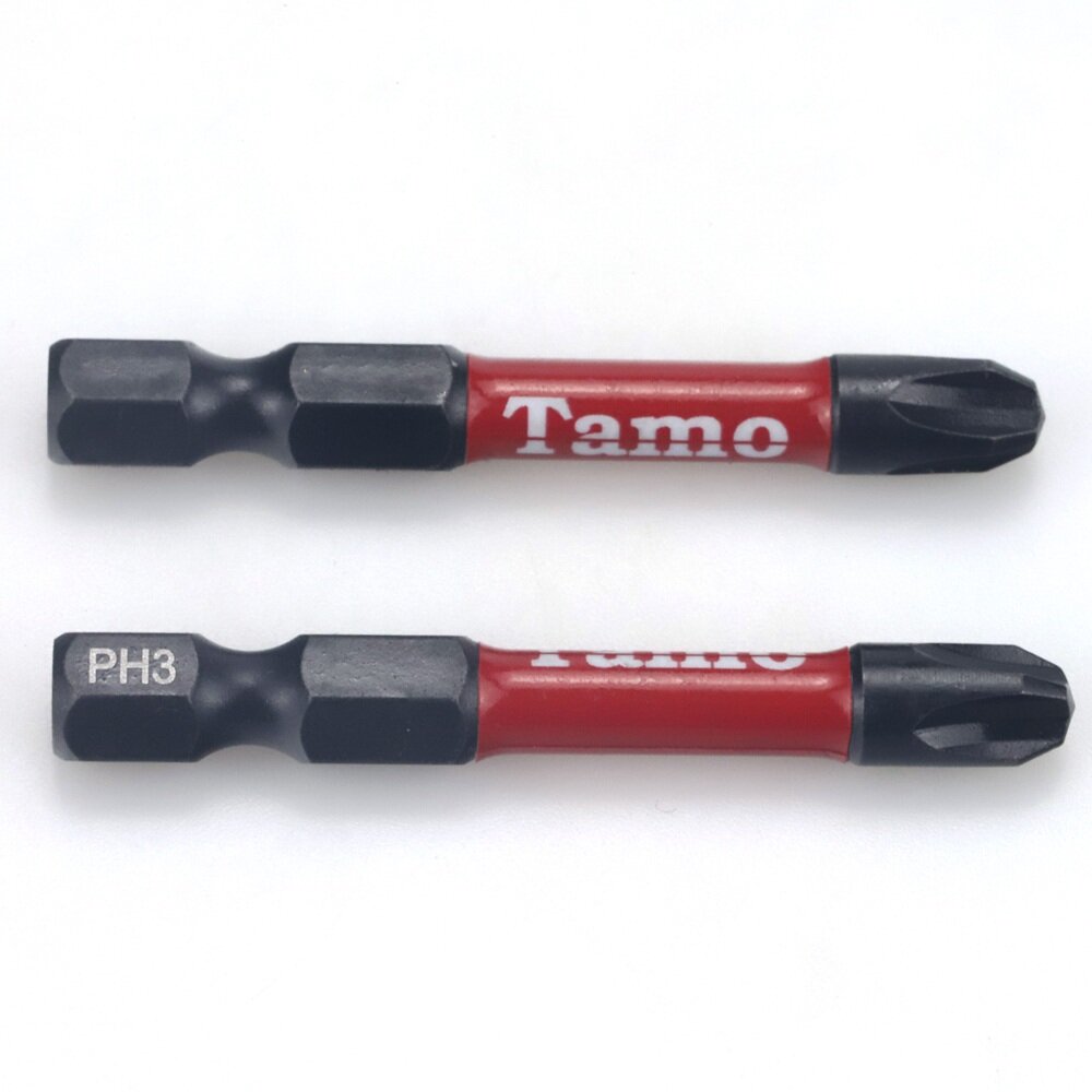 TAMO SCREWDRIVER BIT IMPACT PH3, 50MM, 2PCS TAMO SCREWDRIVER BIT IMPACT PH3, 50MM, 2PCS