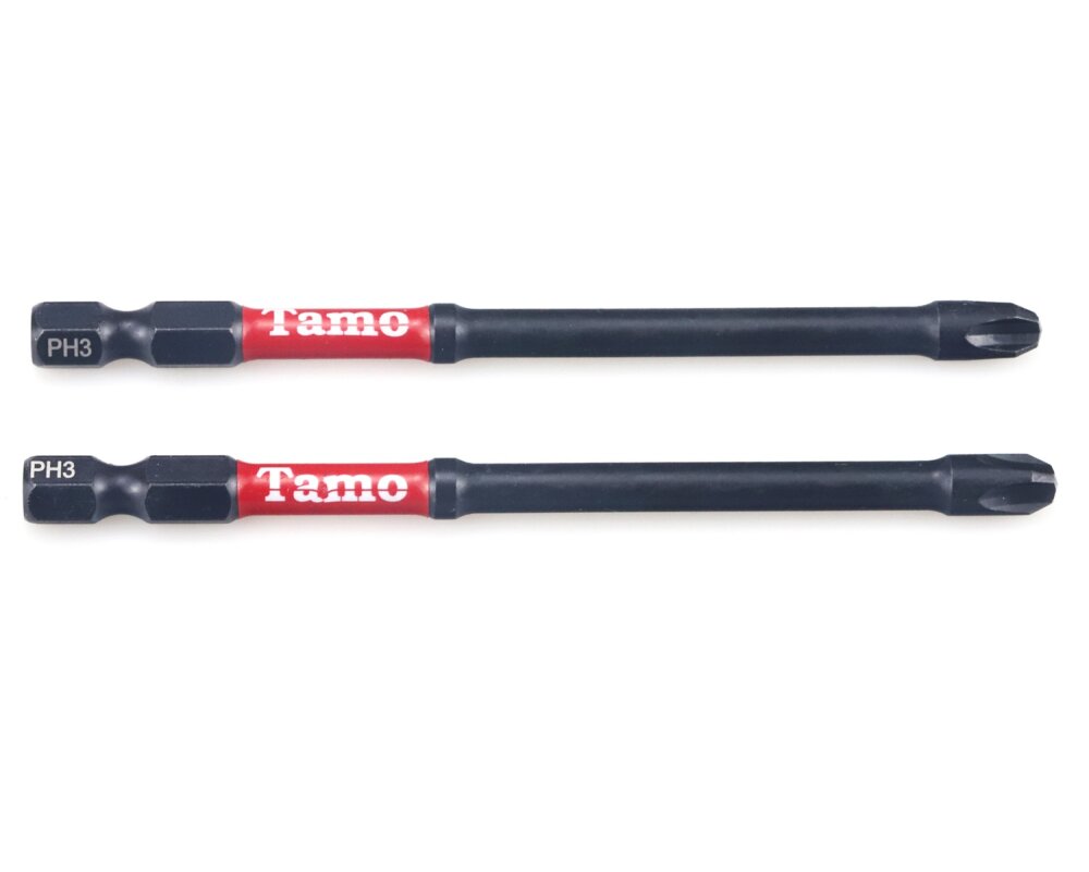 TAMO SCREWDRIVER BIT IMPACT PH3, 100MM, 2PCS TAMO SCREWDRIVER BIT IMPACT PH3, 100MM, 2PCS