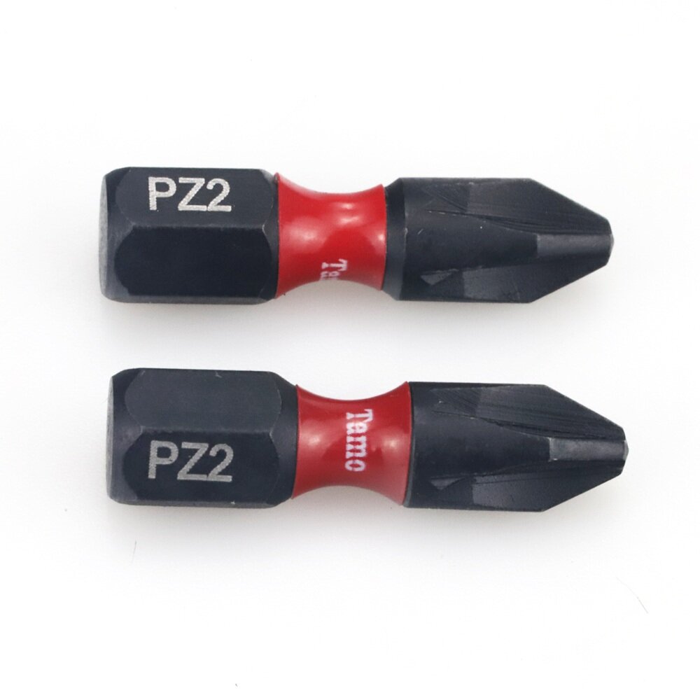 TAMO SCREWDRIVER BIT IMPACT PZ2, 25MM, 25PCS