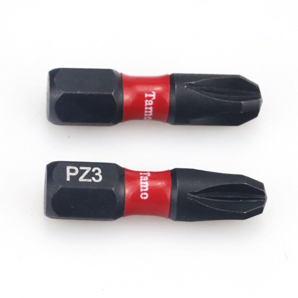 TAMO SCREWDRIVER BIT IMPACT PZ3, 25MM, 2PCS TAMO SCREWDRIVER BIT IMPACT PZ3, 25MM, 2PCS