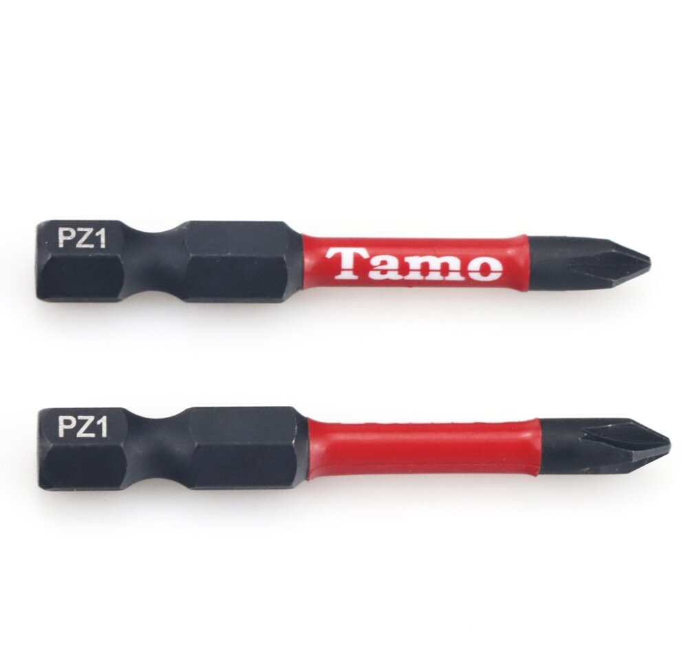 TAMO SCREWDRIVER BIT IMPACT PZ1, 50MM, 2PCS
