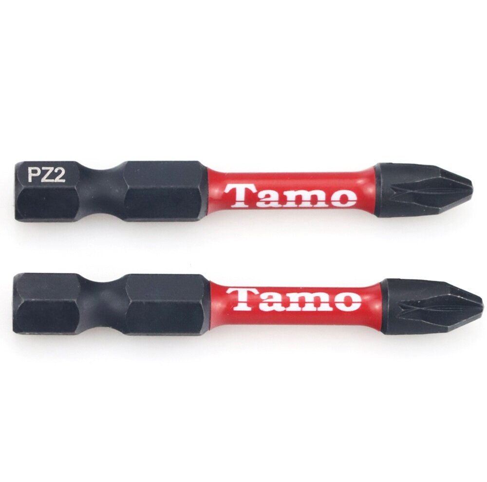 TAMO SCREWDRIVER BIT IMPACT PZ2, 50MM, 2PCS