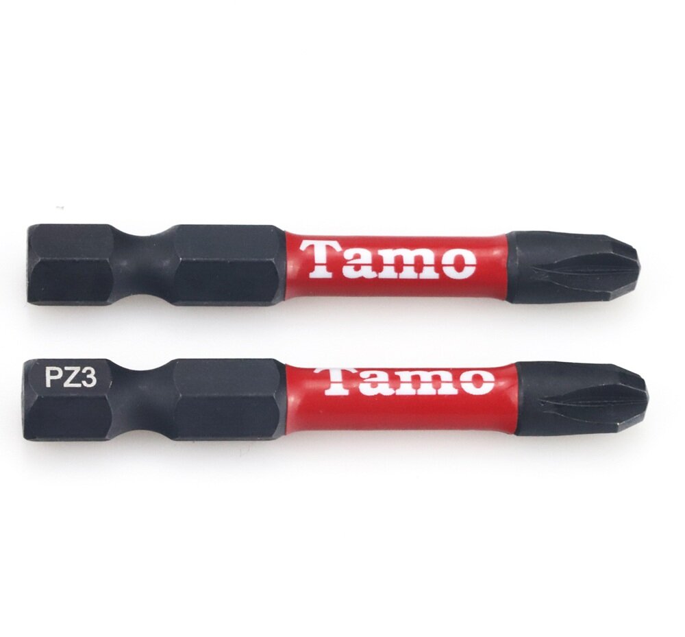 TAMO SCREWDRIVER BIT IMPACT PZ3, 50MM, 2PCS TAMO SCREWDRIVER BIT IMPACT PZ3, 50MM, 2PCS